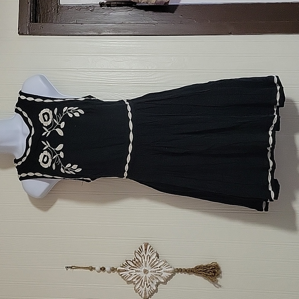 Free People Embroidered dress